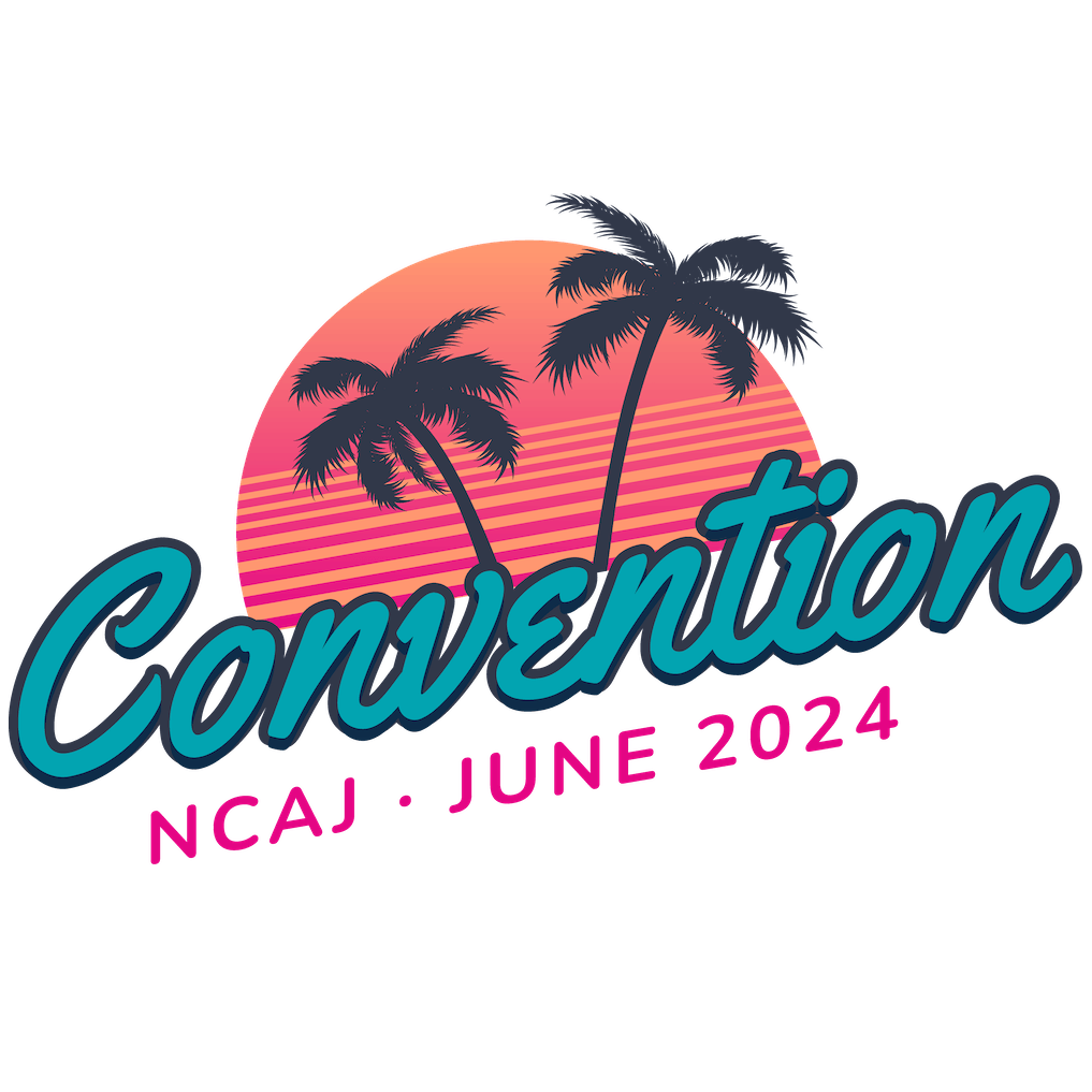 NCAJ Convention 2024 Logo