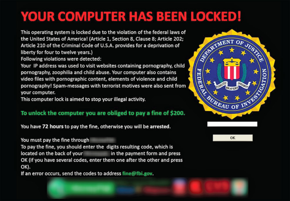 Cryptolocker - Justice Department Image