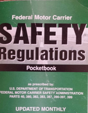 FMCSA Regulation Expert Witness: Federal Motor Carrier Safety Regulations Cover
