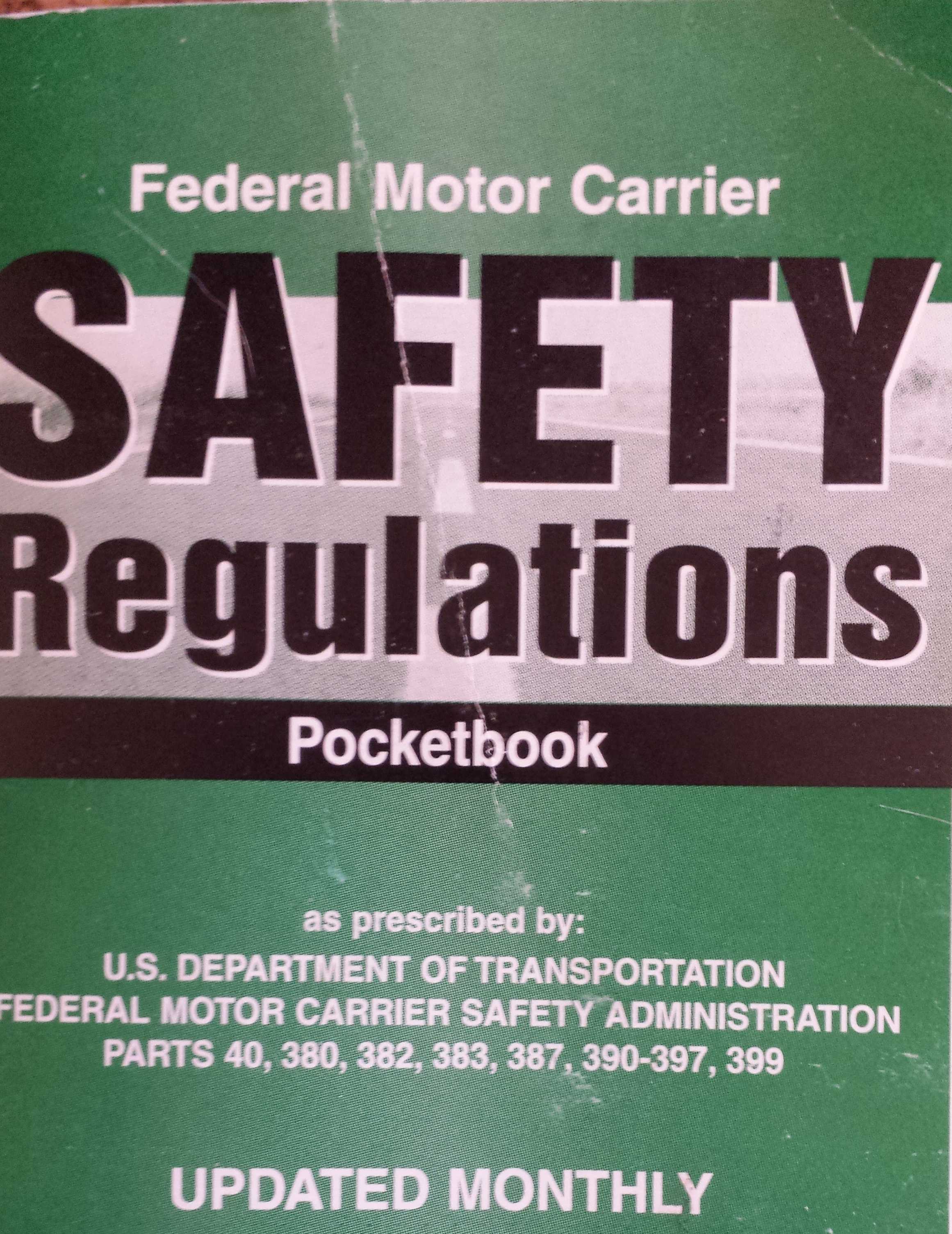 Federal Motor Carrier Safety Regulations Expert Information
